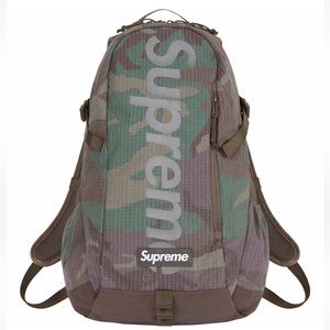 NEW Supreme Backpack Woodland Camo